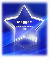 Компания "Энергопроект" стала лучшим дилером корпорации Megger в 2021 году